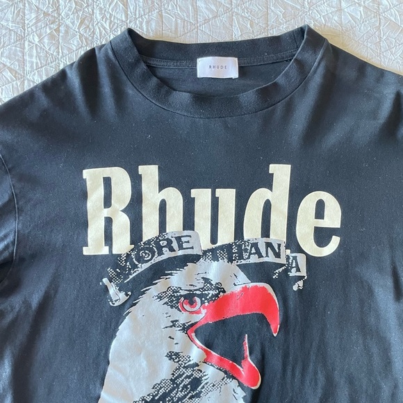 Rhude x Maxfield “More Than A Legend” Eagle LS Tee – XL (Black) - Picture 2 of 2